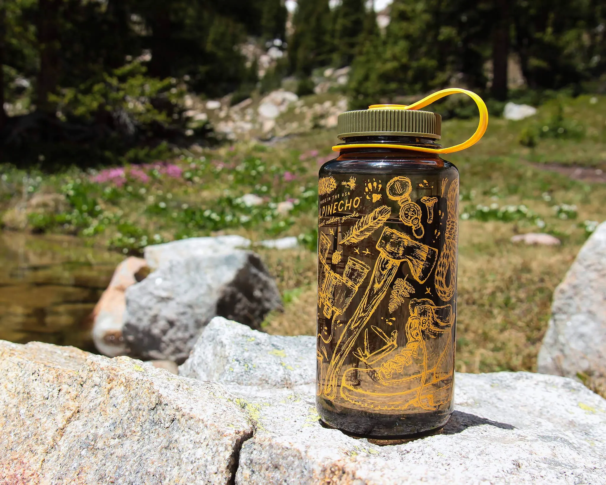 Gone Camping Nalgene