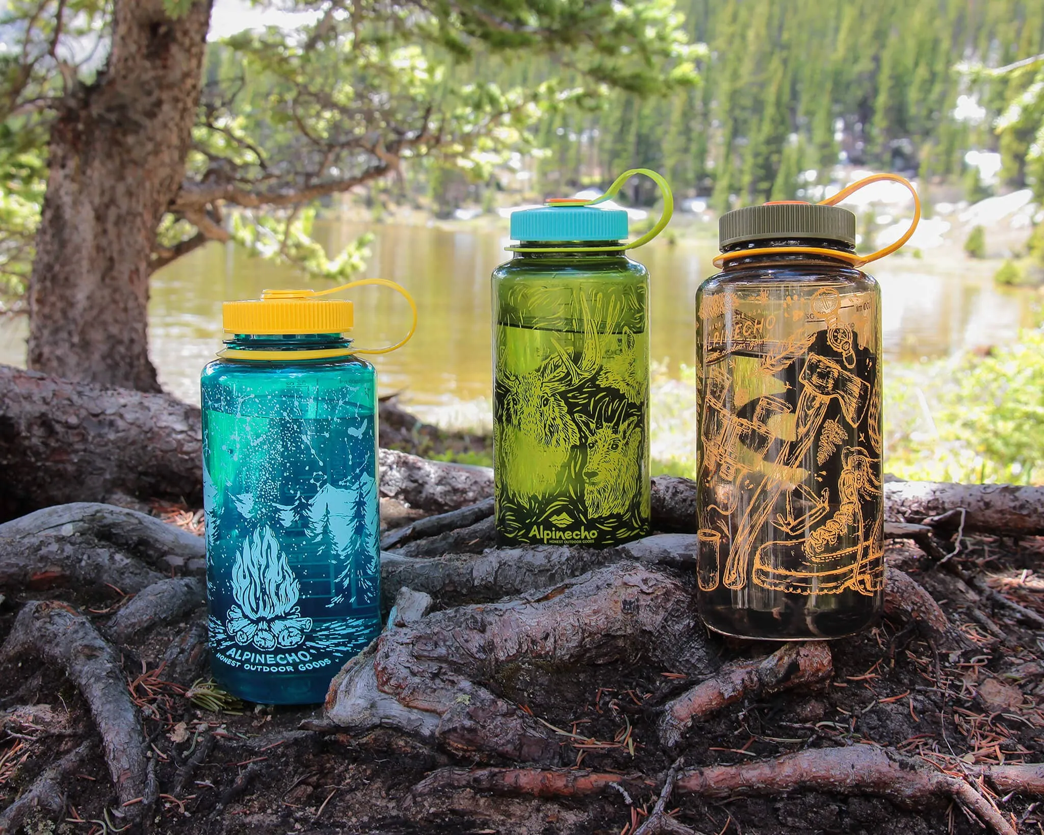 Gone Camping Nalgene