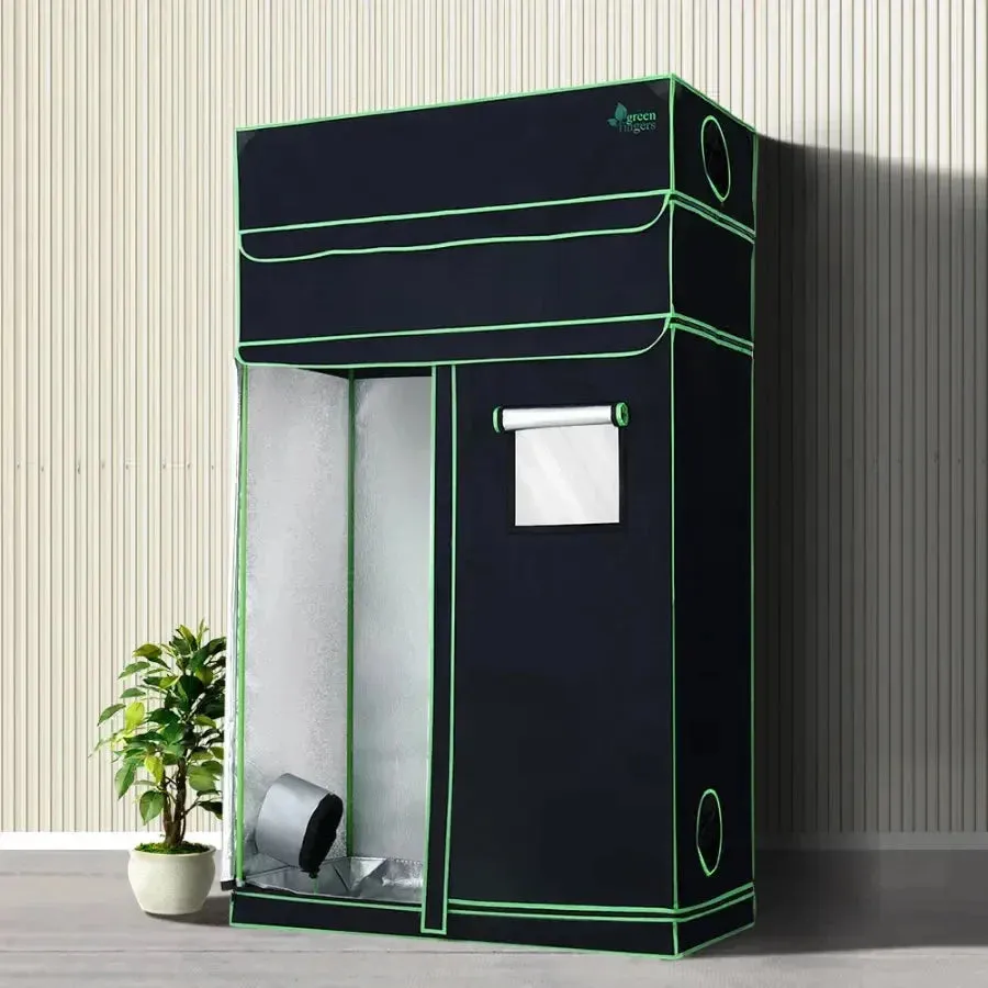 Green Fingers Grow Tent Kits Hydroponics Indoor Grow System DIY 120X60X180/210CM