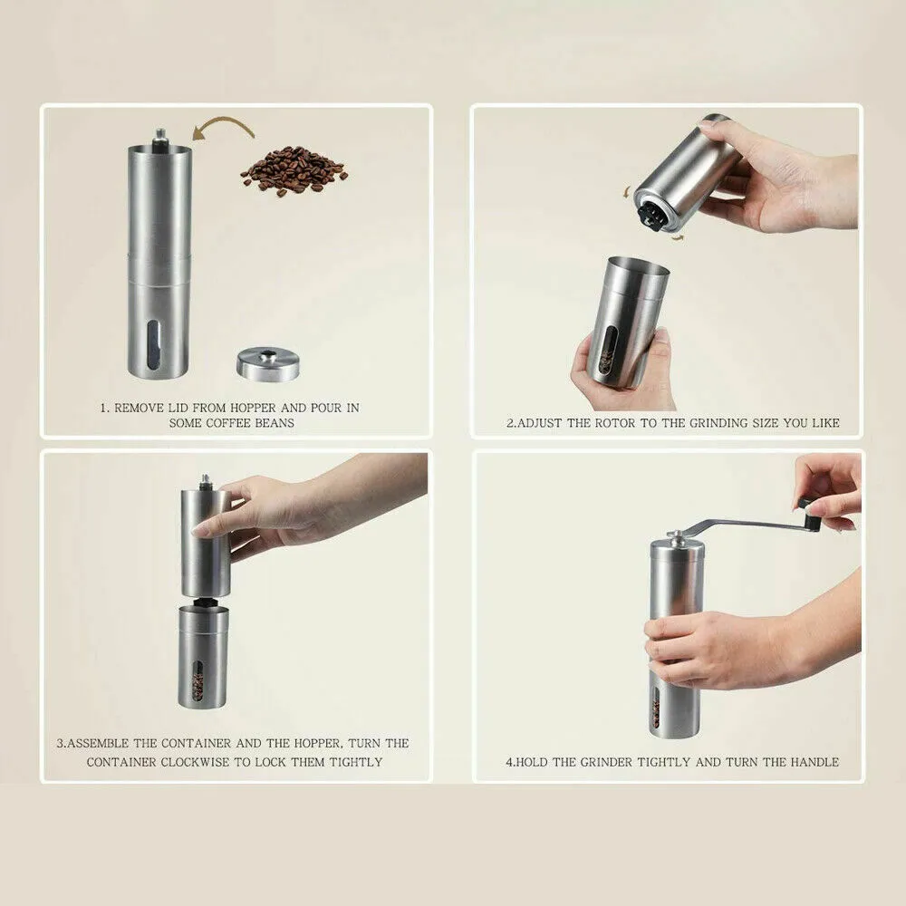 Home Portable Manual Coffee Grinder