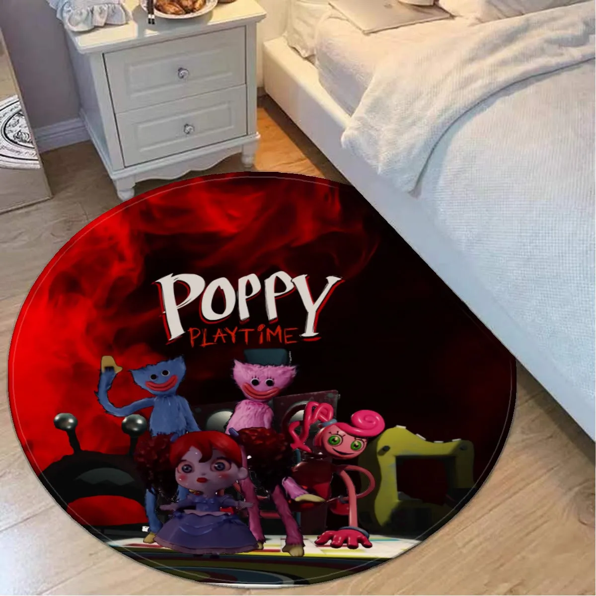 Huggy Wuggy Poppy Playtime Foldable round mat