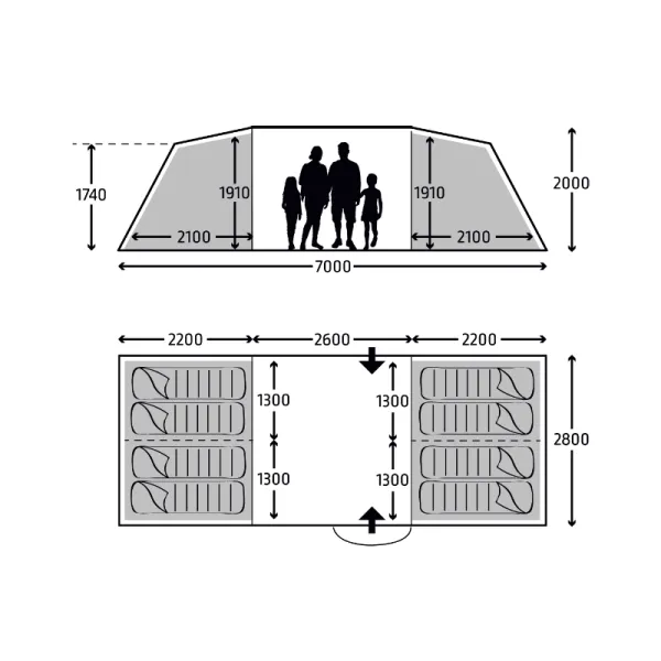 Kampa Watergate 8