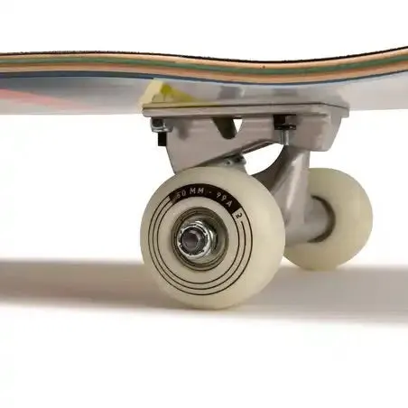 Kids' ages 8 to 12 years skateboard size 7.5" cp500 mid - flag
