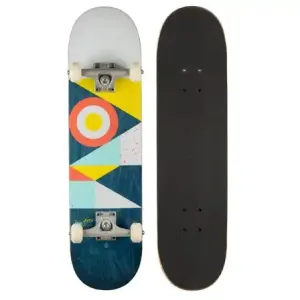 Kids' ages 8 to 12 years skateboard size 7.5" cp500 mid - flag