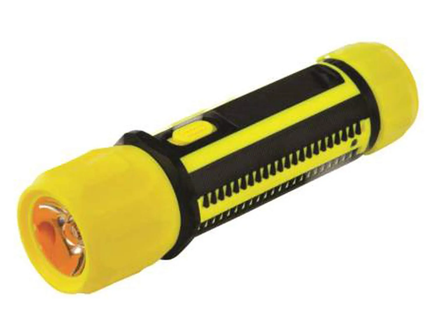 Kuber Industries 2 Piece Hi Power Dual Mode LED Rechargeable Mini Portable Packet Torch Light Flashlight (Yellow)-CTKTC22968