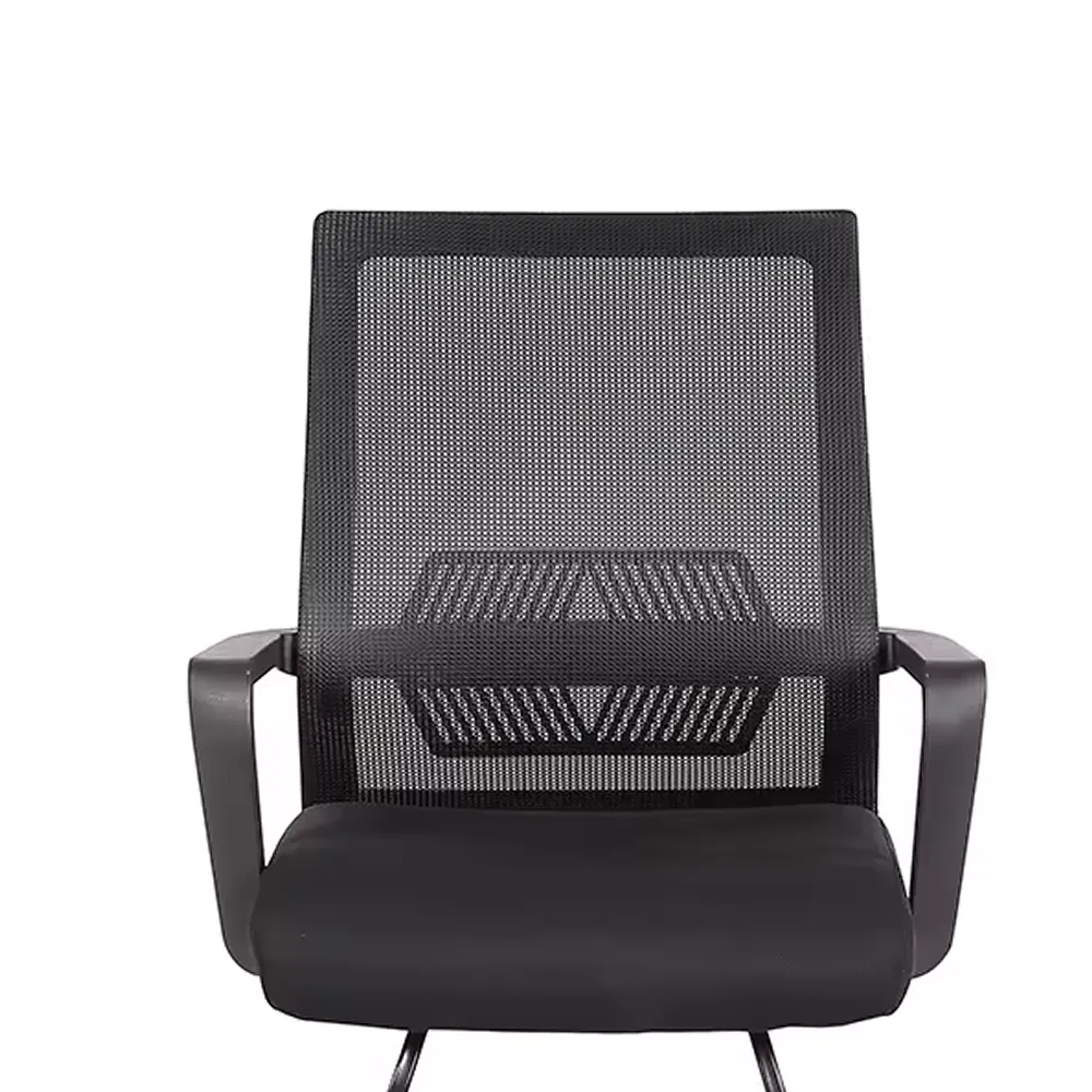 Med-Back Mesh Ergonomic Visitor Office Chair 886G Black
