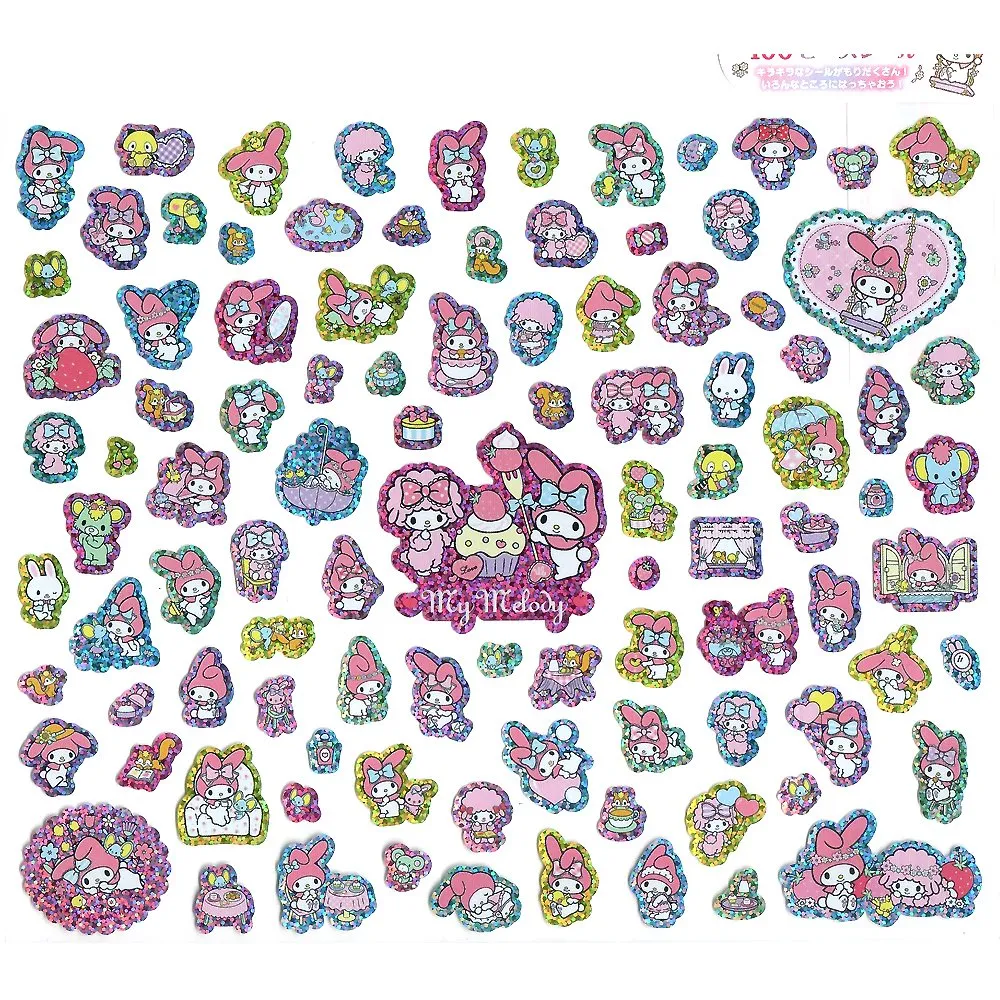 My Melody 100pcs Hologram Deco Sticker