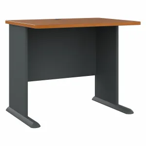 Natural Cherry/Slate 36" C-Leg Desk