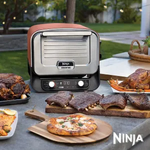 Ninja Woodfire Electric Outdoor Oven, Artisan Pizza Maker and BBQ Smoker | OO101UK