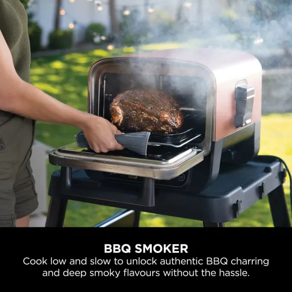 Ninja Woodfire Electric Outdoor Oven, Artisan Pizza Maker and BBQ Smoker | OO101UK