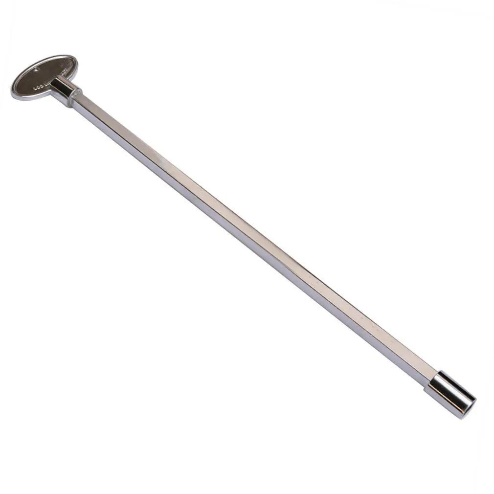 Onlyfire Products Universal Handle Replacement Gas Valve Key for 1/4&quot; and 5/16&quot; Turn Ball Valve , 12-Inch, Chrome
