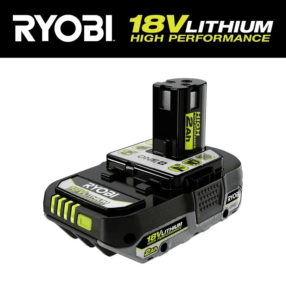 Open Box -  RYOBI ONE  18V HIGH PERFORMANCE Lithium-Ion 2.0 Ah Compact Battery