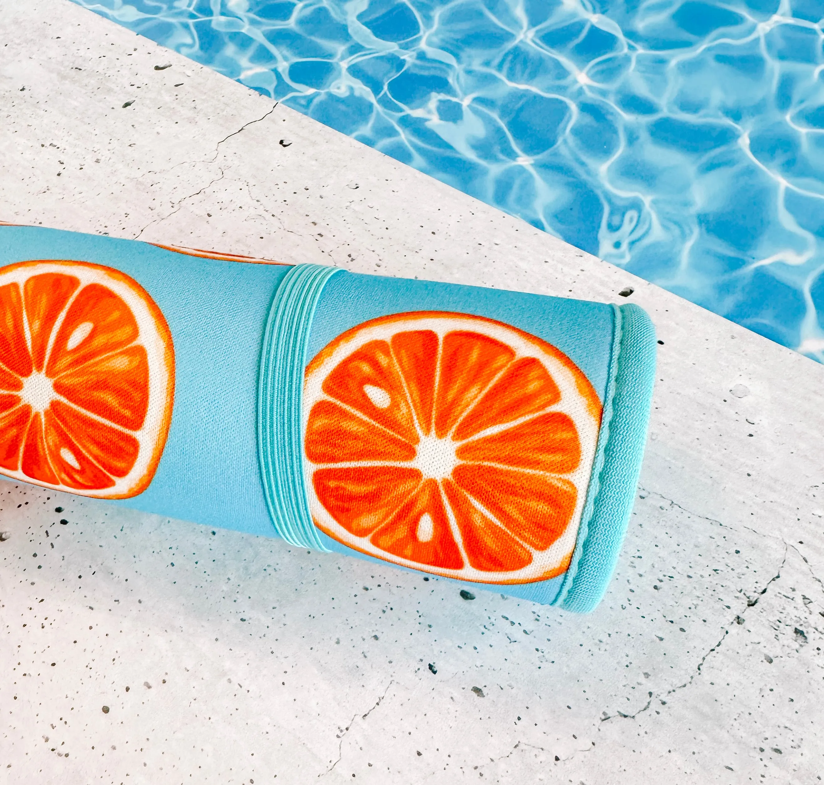 Oranges Poolside Seating Mat