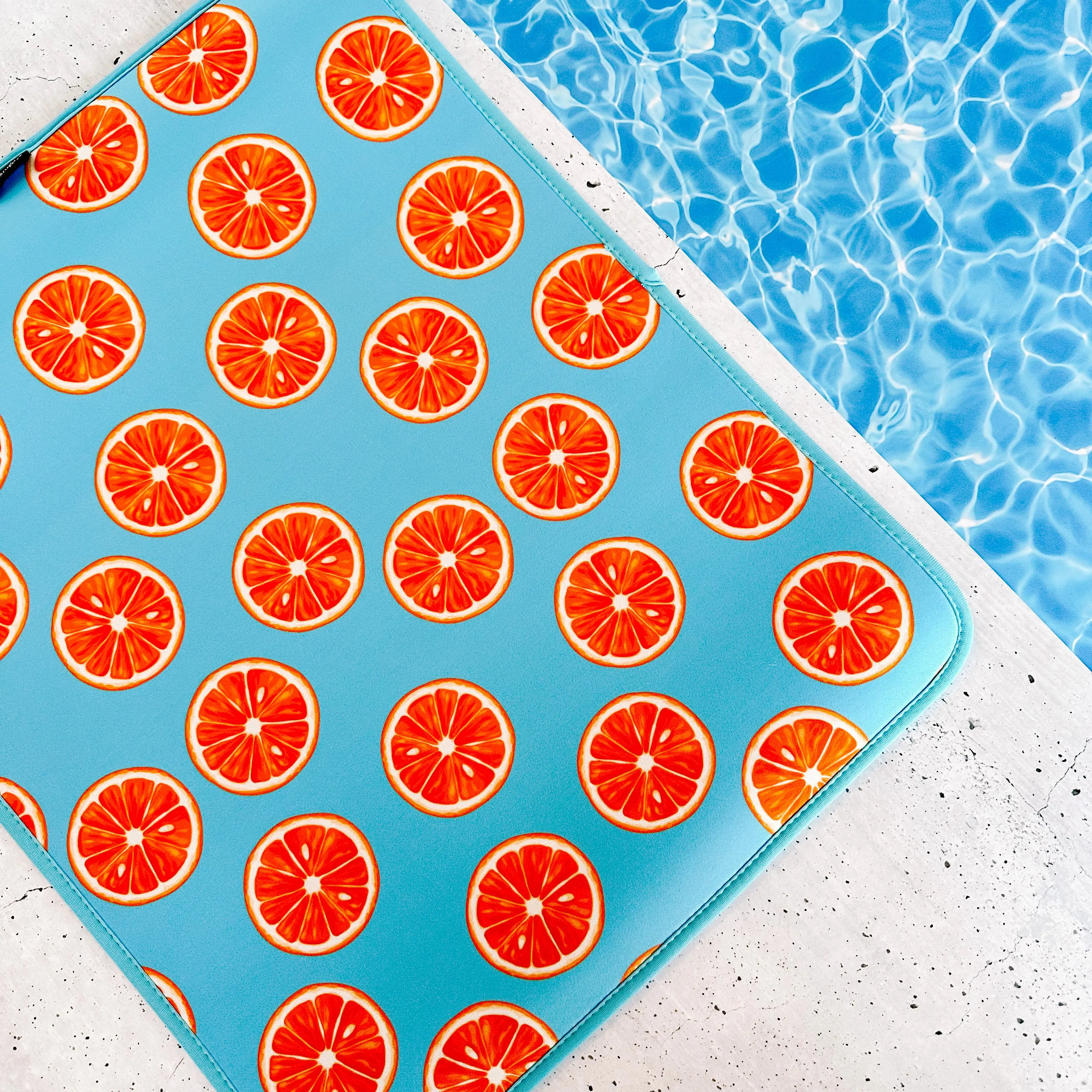 Oranges Poolside Seating Mat