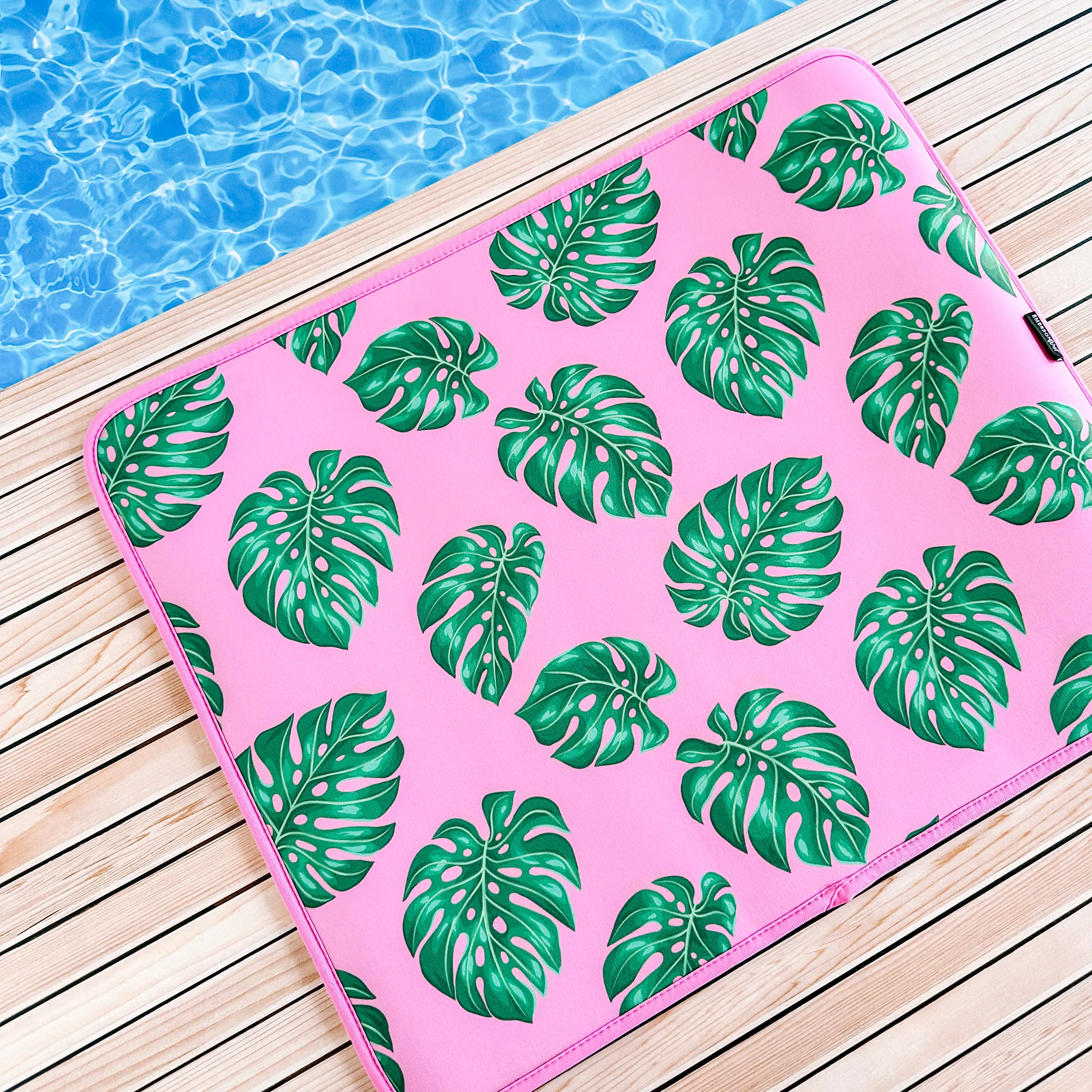 Palm Leaves Poolside Seating Mat
