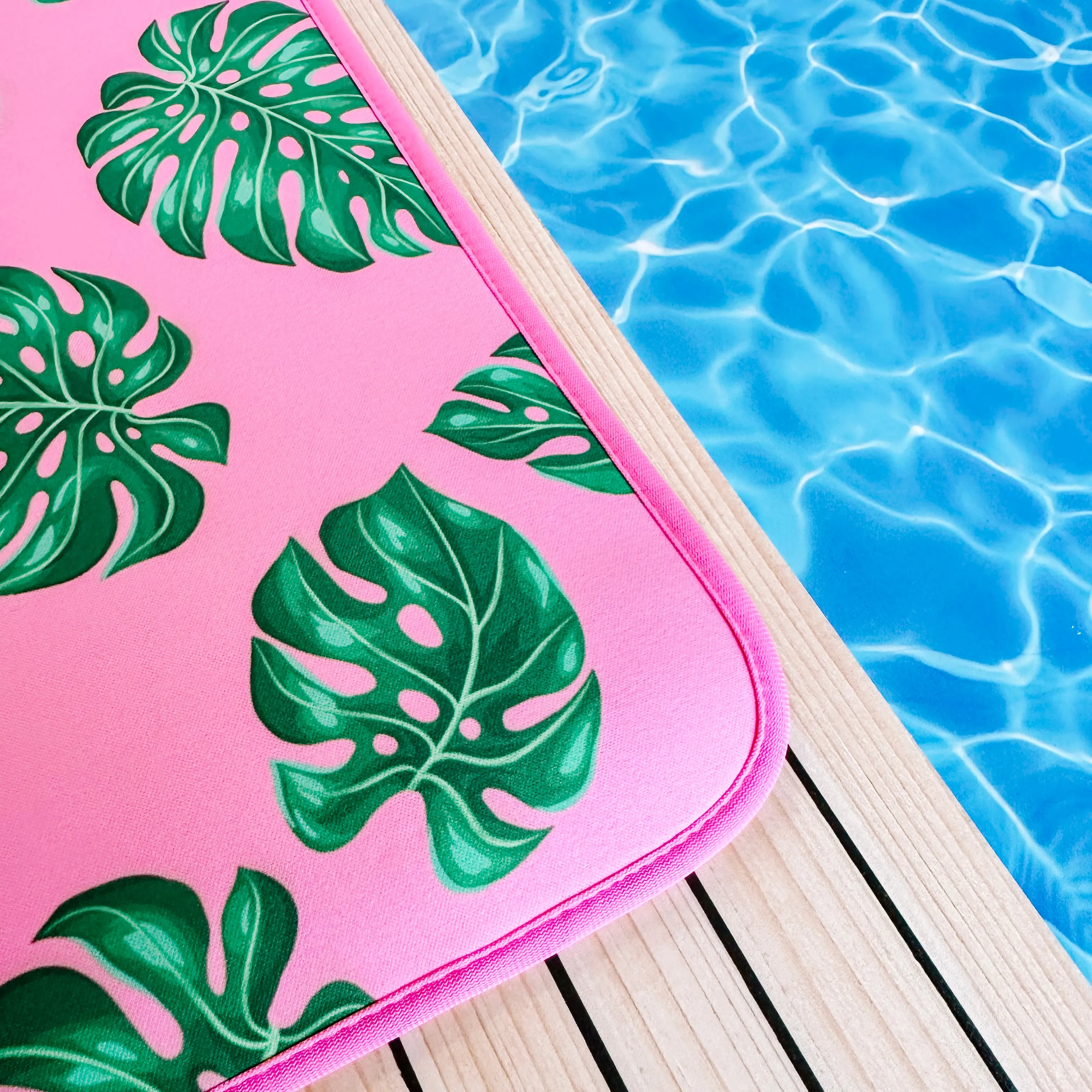 Palm Leaves Poolside Seating Mat