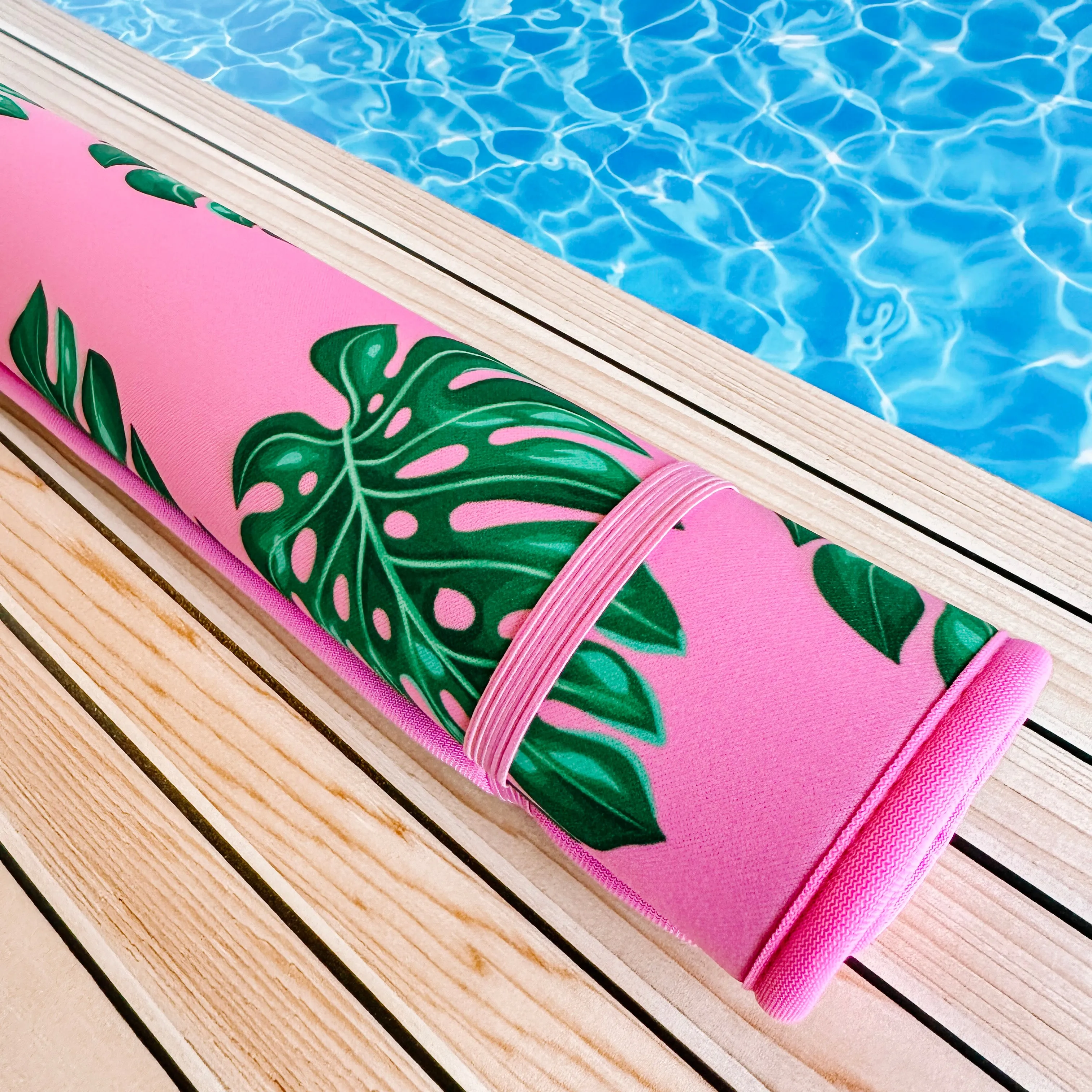 Palm Leaves Poolside Seating Mat