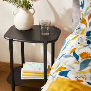 Pebble Side Table, Black
