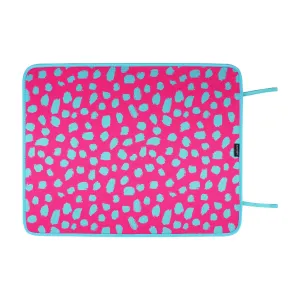 Pink Cheetah Poolside Seating Mat