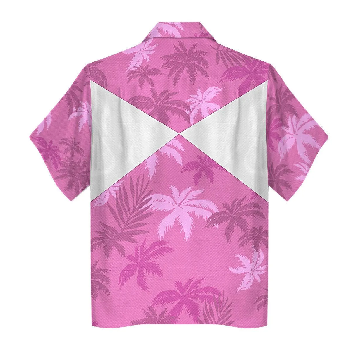 Pink Ranger x Tommy Vercetti Hawaiian Shirt & Beach Shorts