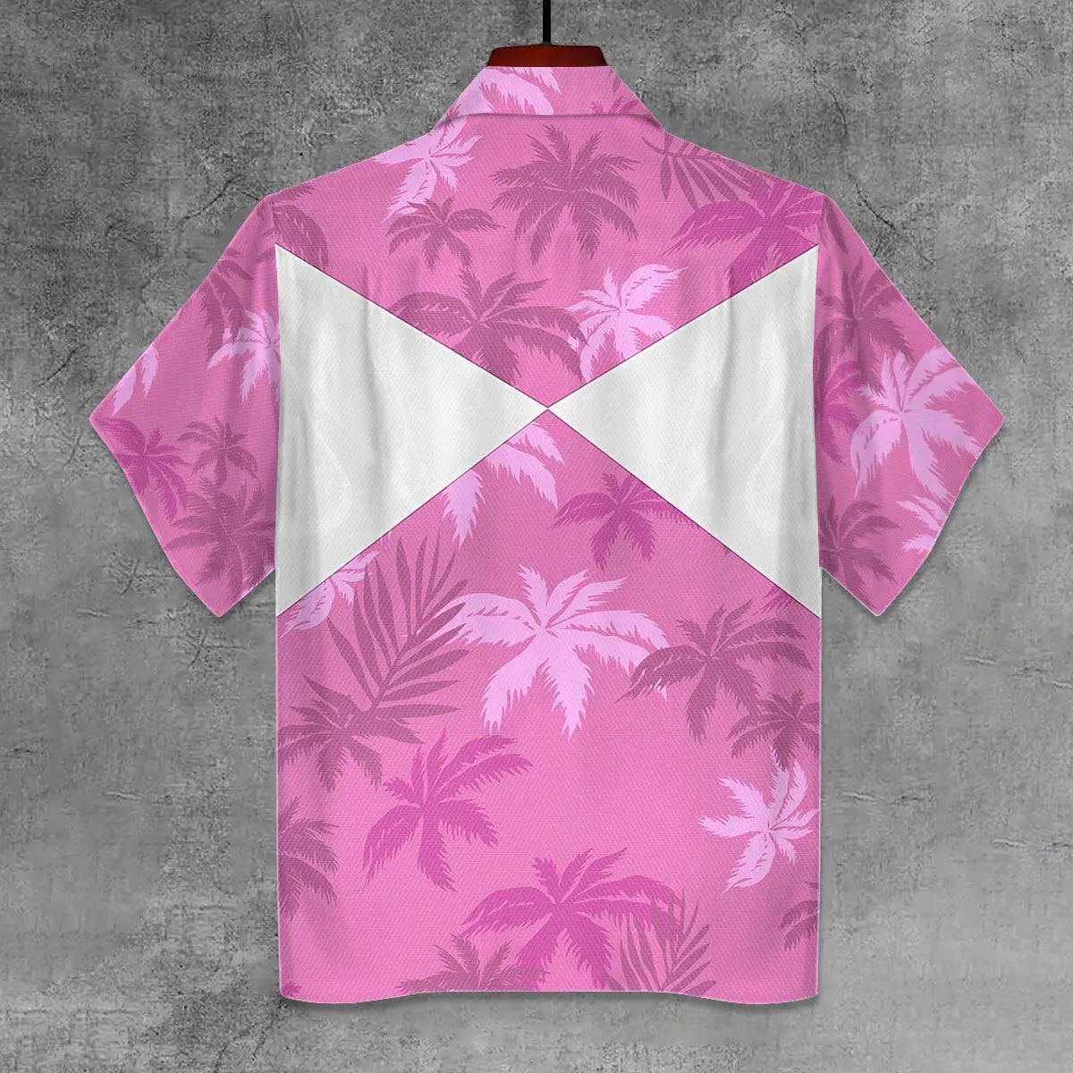 Pink Ranger x Tommy Vercetti Hawaiian Shirt & Beach Shorts