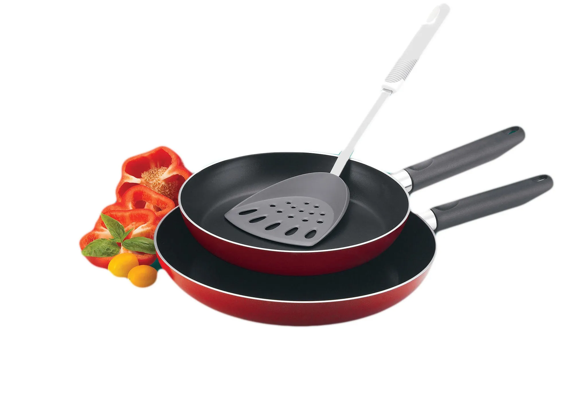 Prestige Frypan 22 28Cm Twinpack Withtool Pr20982