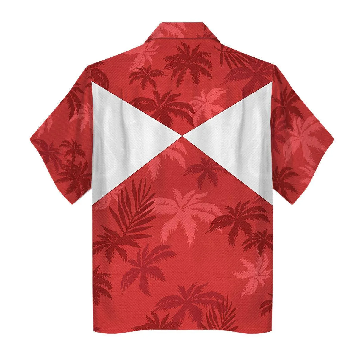 Red Ranger x Tommy Vercetti Hawaiian Shirt & Beach Shorts