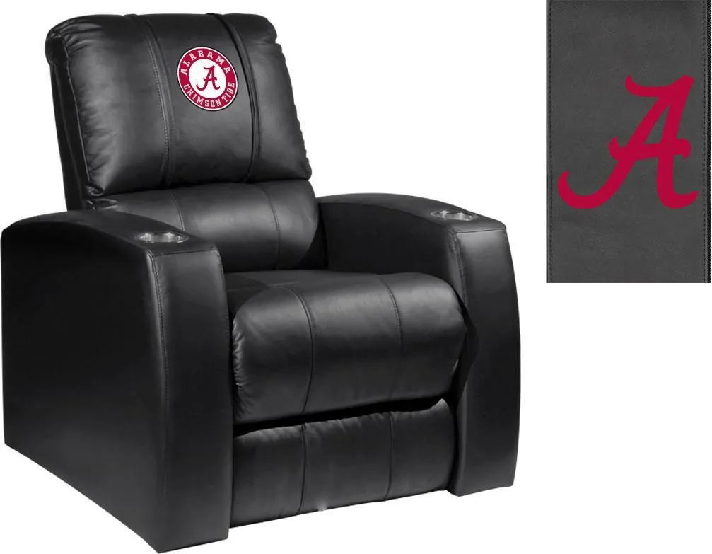 Relax Recliner with Alabama Crimson Tide Logo