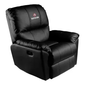 Rocker Recliner with Davidson Wildcats Logo