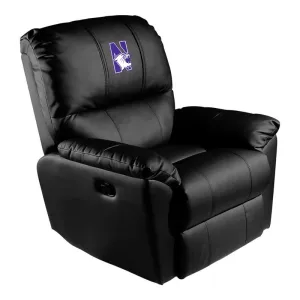 Rocker Recliner with Northwestern Wildcats Logo
