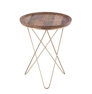 Side Table - Canarm REVA Side Table, HSD-5617-KD