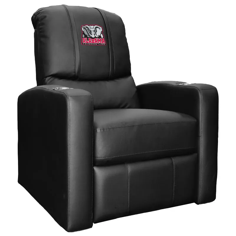 Stealth Recliner with Alabama Crimson Tide Elephant Logo