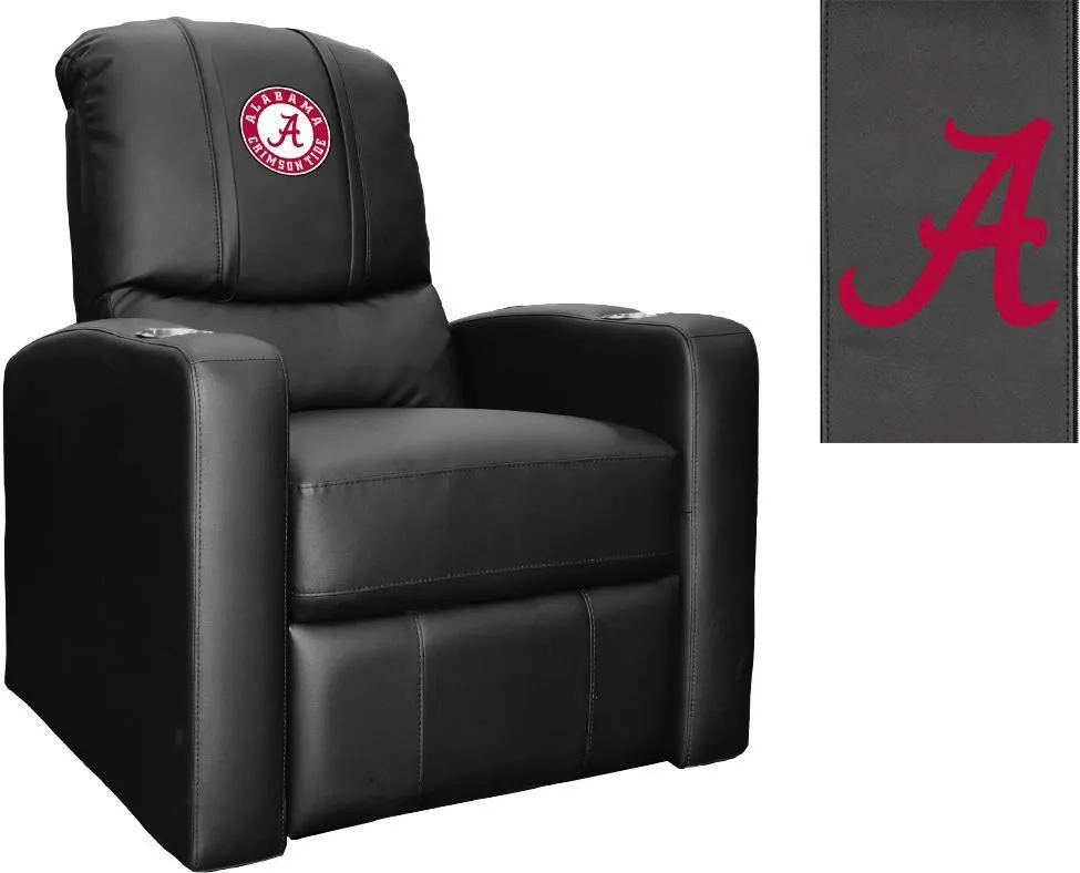 Stealth Recliner with Alabama Crimson Tide Logo