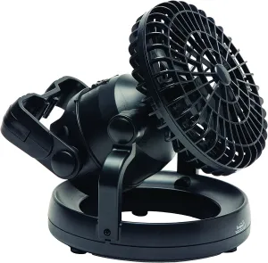 Texsport Deluxe Portable Camping Combo LED Light Lantern and Fan