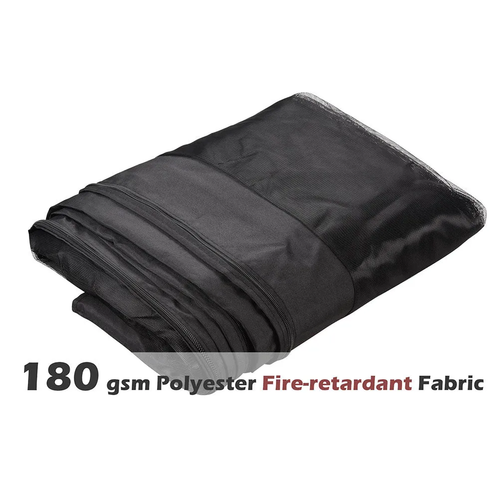 TheLAShop Gazebo Netting Replacement Mesh for 10x10 Gazebos