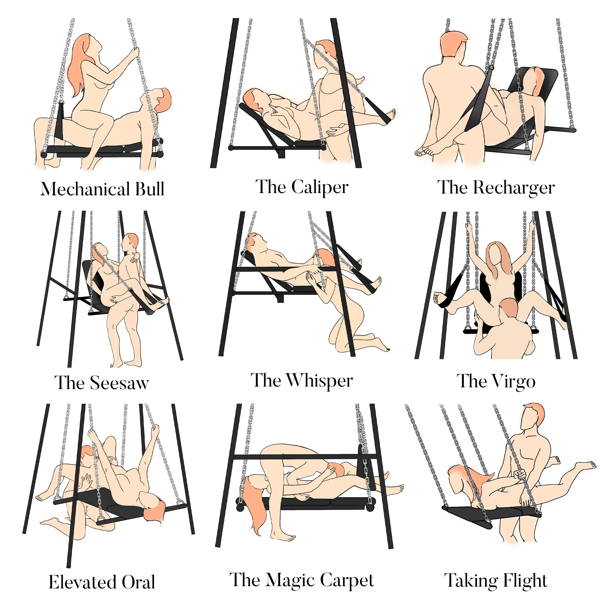 Throne Sex Swing With Stand