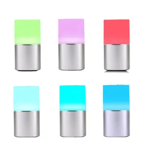 Touch Ambience Light Bluetooth Speaker Card-Inserting Gift Creative Small Speaker Led Bluetooth Speaker