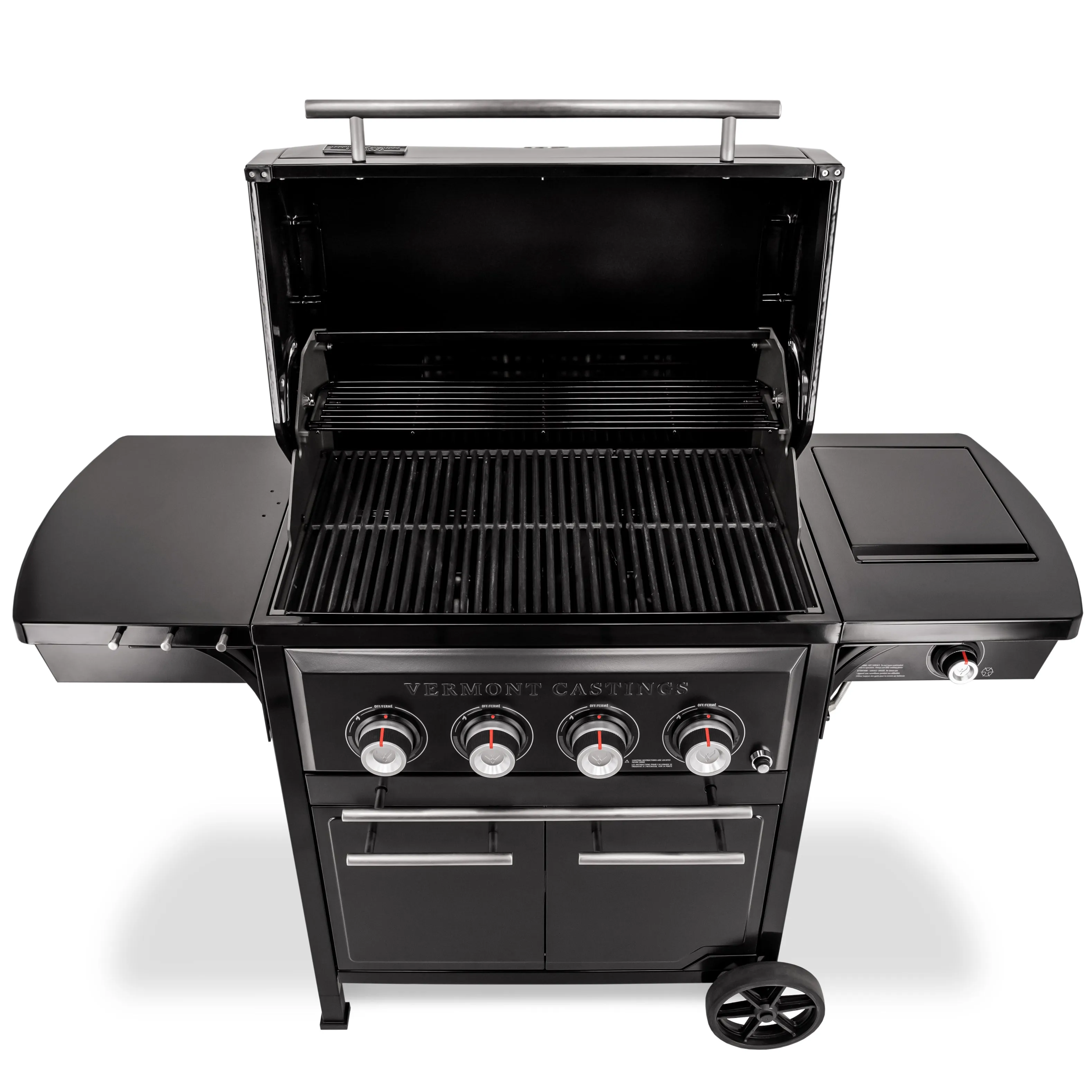 Vermont Castings Vanguard™ 4-Burner with Side Burner Convertible Gas BBQ Grill