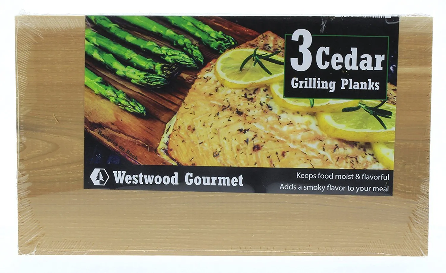 Westwood Gourmet Grilling Planks,12&quot; x 7&quot; (3 Planks)