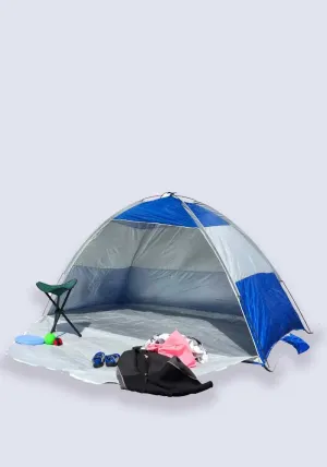 Wilton Bradley Blue Beach Tent UPF 40