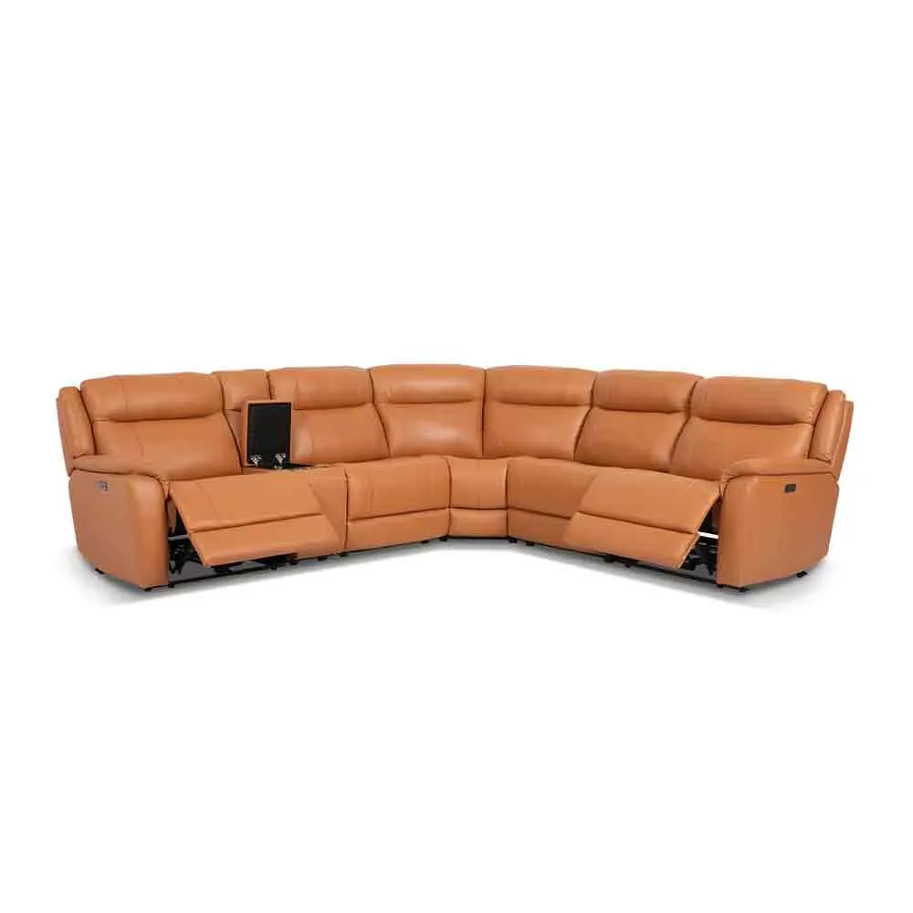 WYATT Power-Recline Theater Sectional