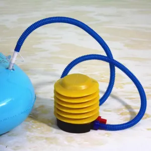 Yoga Balls Inflator Pump Treadle Type Storage 4 Inch Inflatable Foot Pump For Sports Balloons Pump Swim Rings Accessories